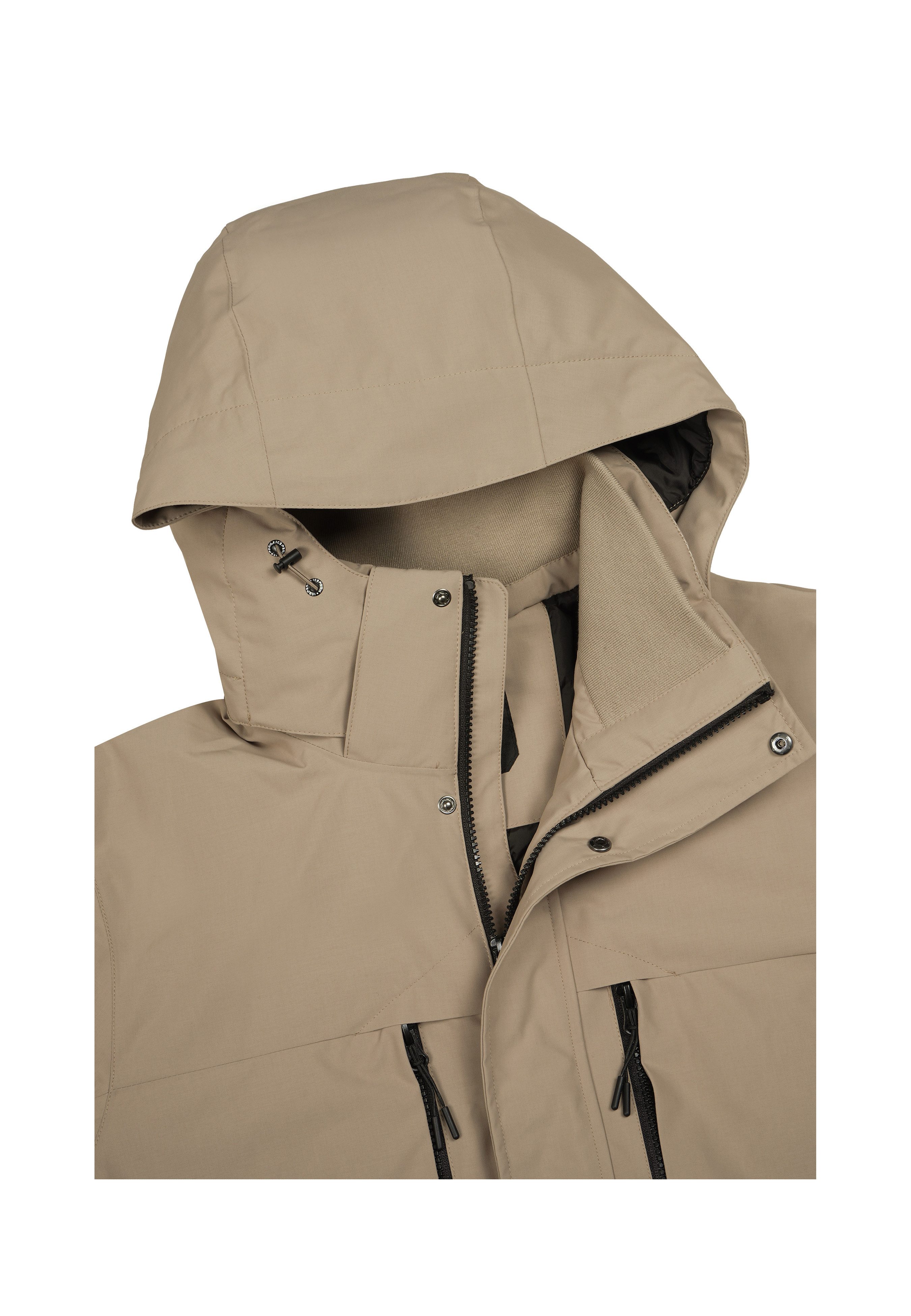 Icepeak Funktionsjacke ICEPEAK ALSTON Funktionsjacke für den Outdoorbereich, sportlicher Stil, aus Polyester