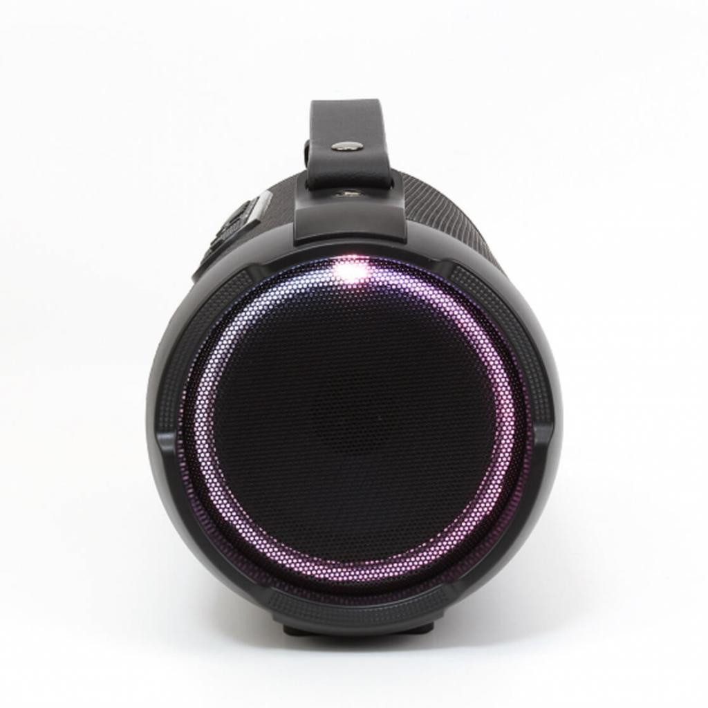 Denver BTG-408 Mobiler Bluetooth Lautsprecher in schwarz Bluetooth-Lautsprecher (Bluetooth, 9.5 W, TWS-Funktion (kopple 2 Lautprecher, für einen Stereoklang)