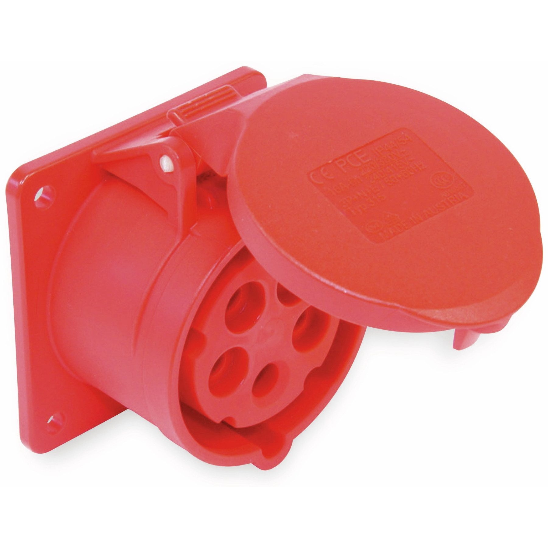PCE Schalter PCE CEE-Anbaukupplung 5-polig, 32 A, 400 V, IP44
