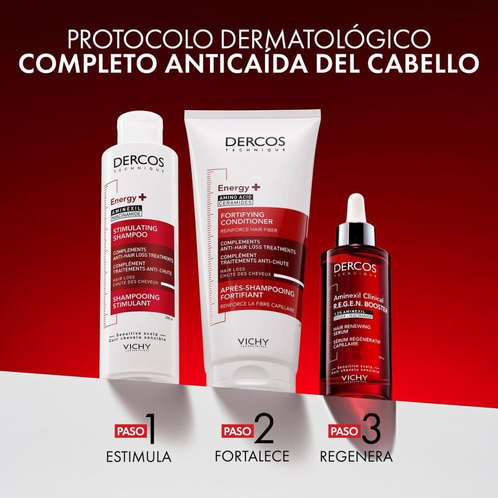 Vichy Haarpflege-Set DERCOS ENERGY+ Stimulierendes Shampoo-Nachfüllpack – Bild 3 von 3
