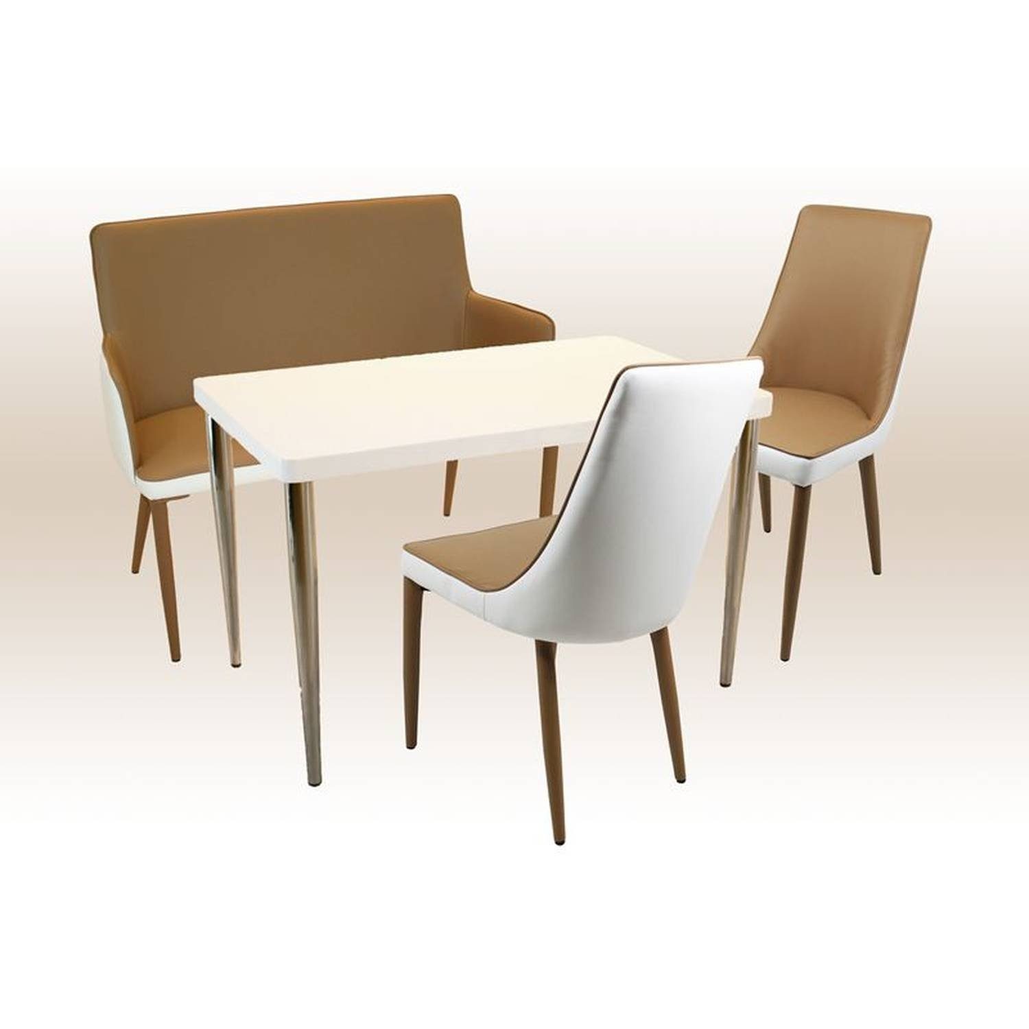 Lomadox Essgruppe »TOPEKA-31«, (Spar-Set), Esszimmergarnitur 4-tlg