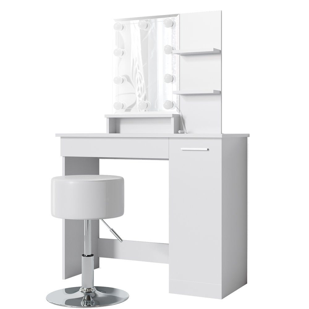 Vicco Schminktisch Julia, Weiß, 90 cm günstig online kaufen