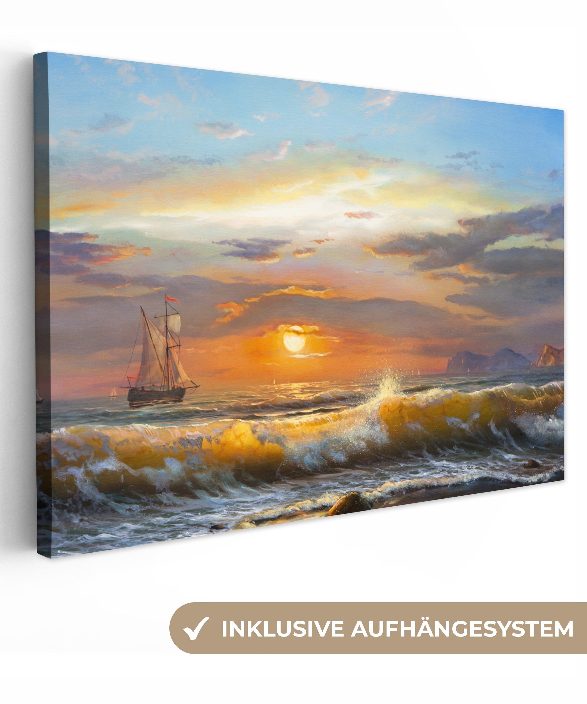 Boot - Sonnenuntergang