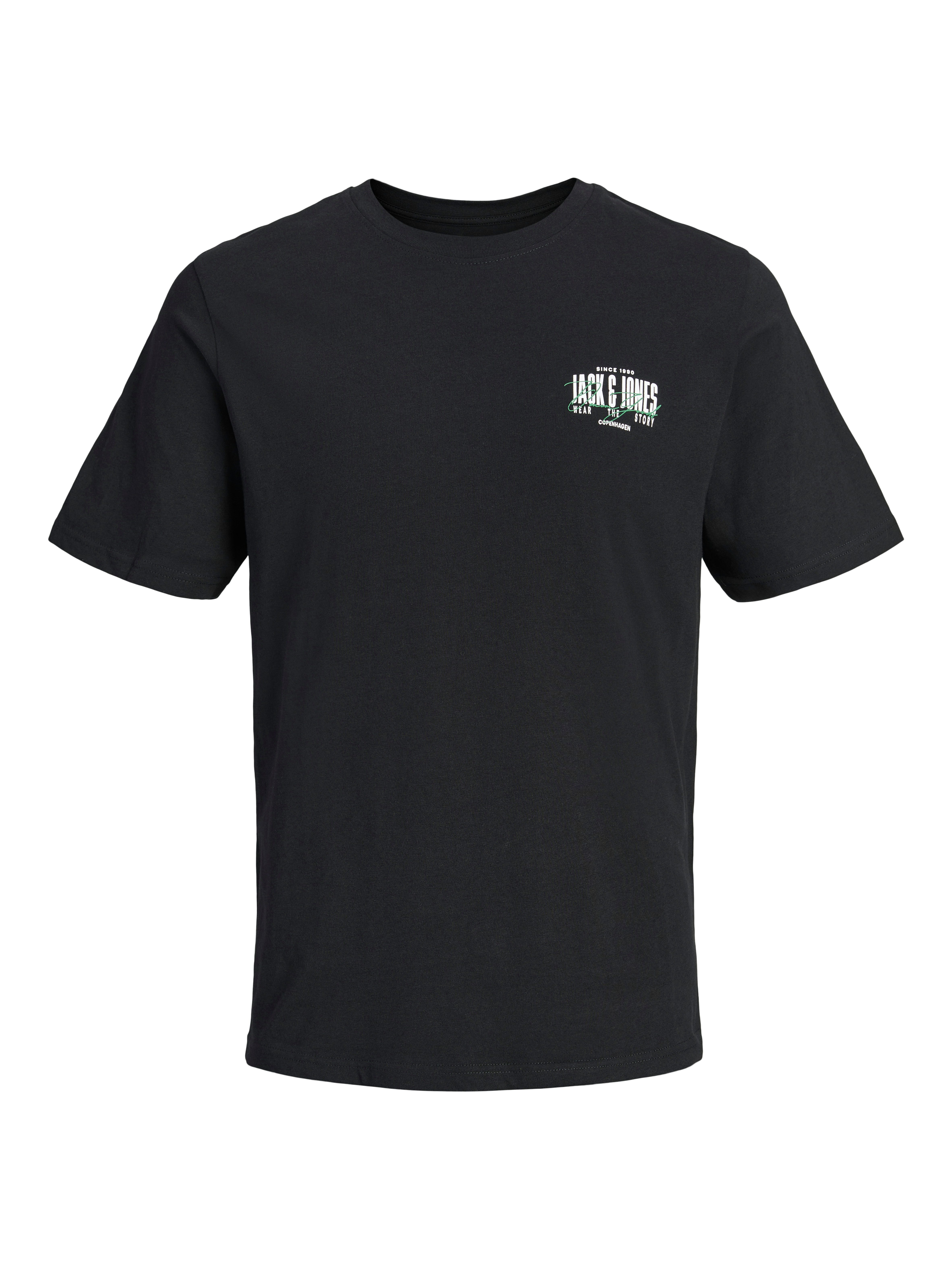 Jack & Jones T-Shirt JJAERO TEE SS CREW NECK Baumwolle, regular fit – Bild 5 von 5