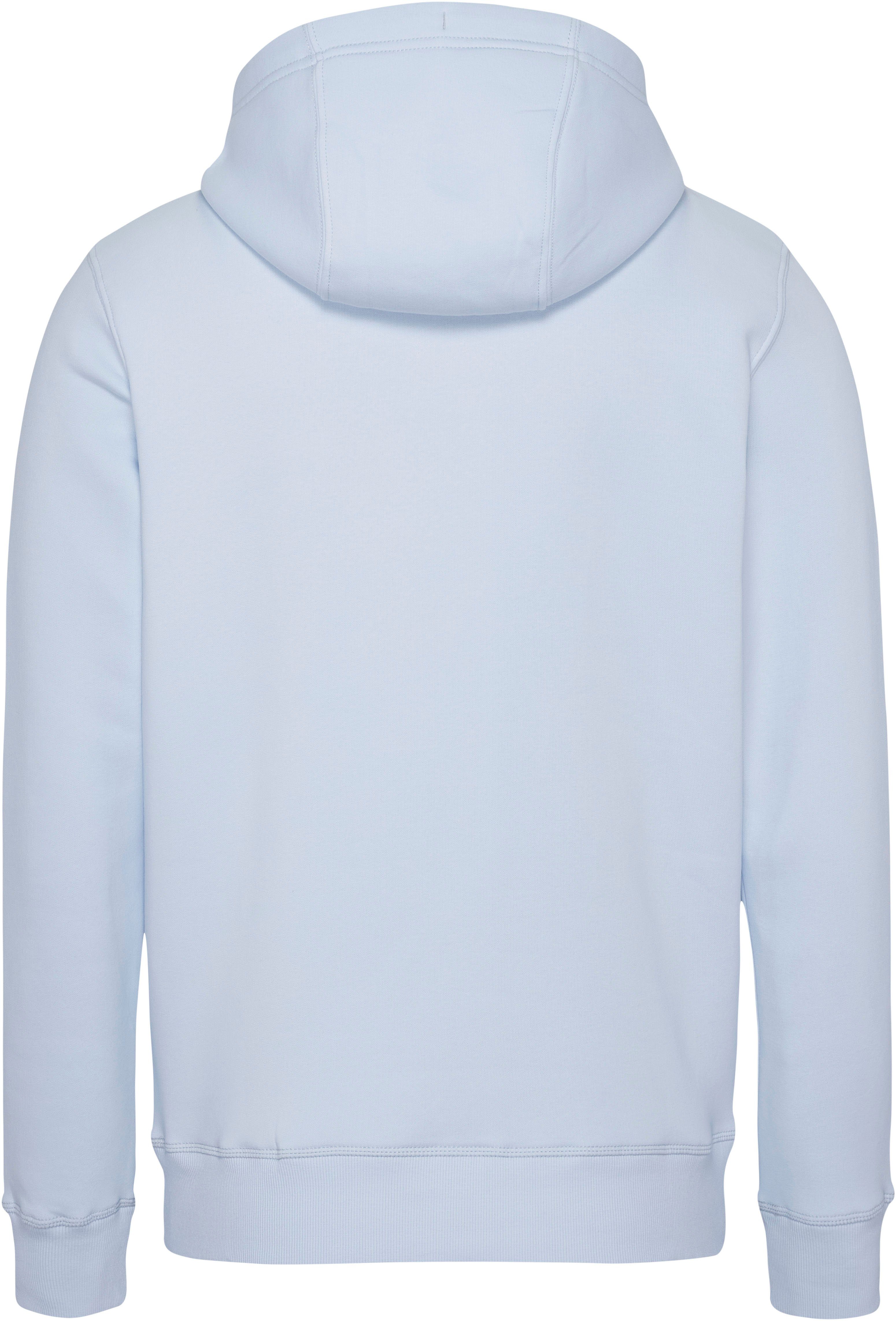 Tommy Jeans Kapuzensweatshirt SOLID TJM REG mit HOODIE Kordelzug ShimmeringBlue