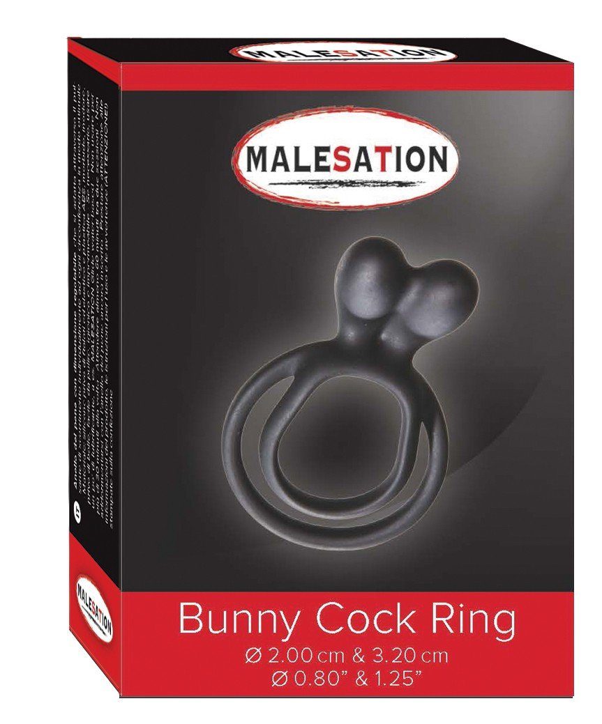 Malesation Penisring MALESATION Bunny Cock Ring (2,00 cm & 3,20 cm)
