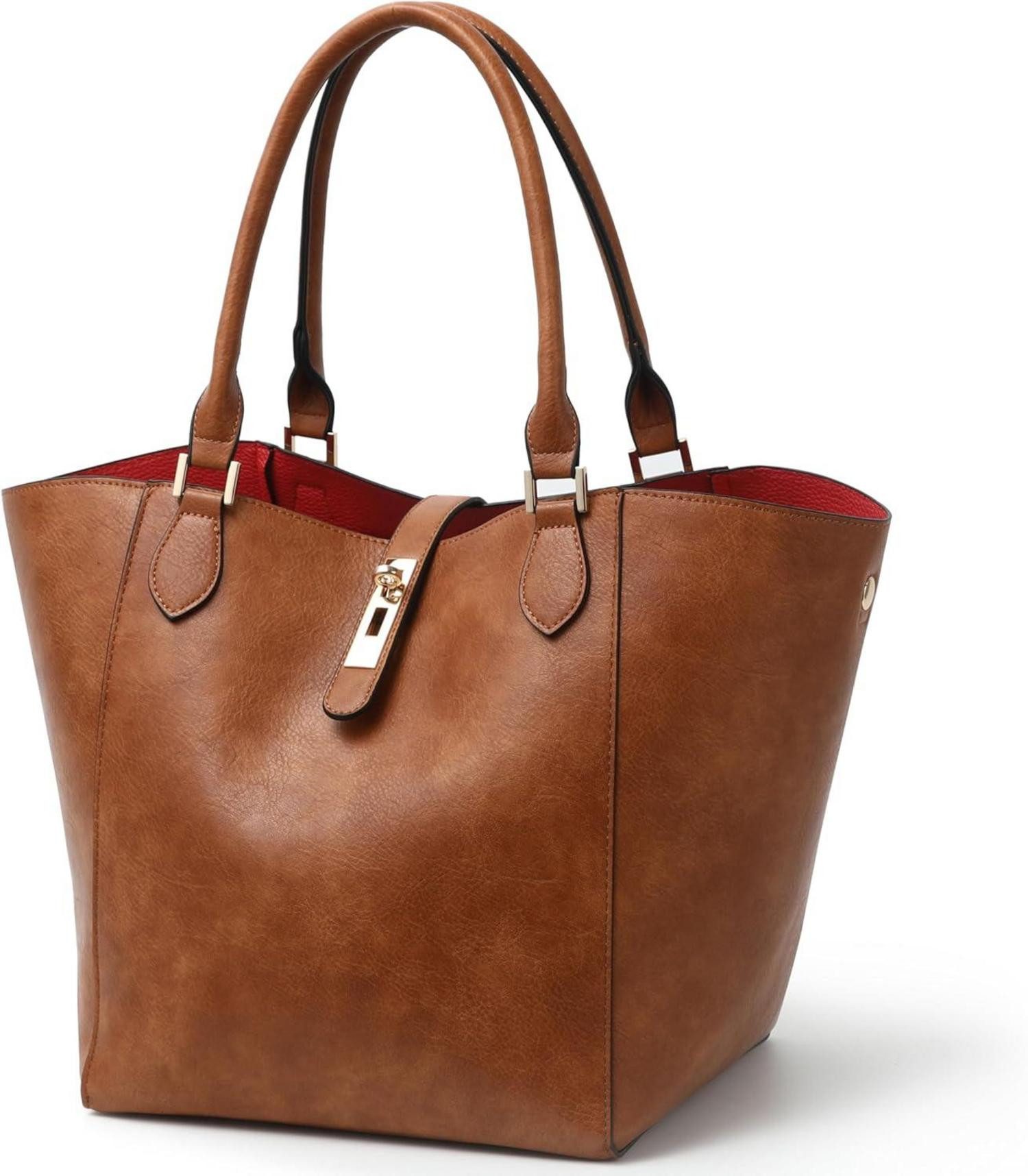LuxusKollektion Shopper Damen Shopper Handtasche Leder günstig online kaufen