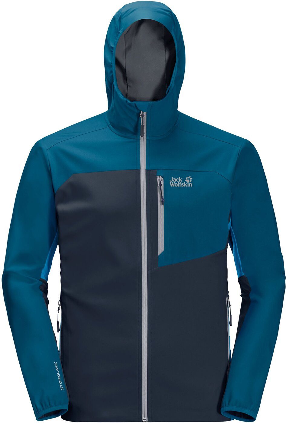 Outdoorjacke EAGLE PEAK II SOFTSHELL M NIGHT BLUE