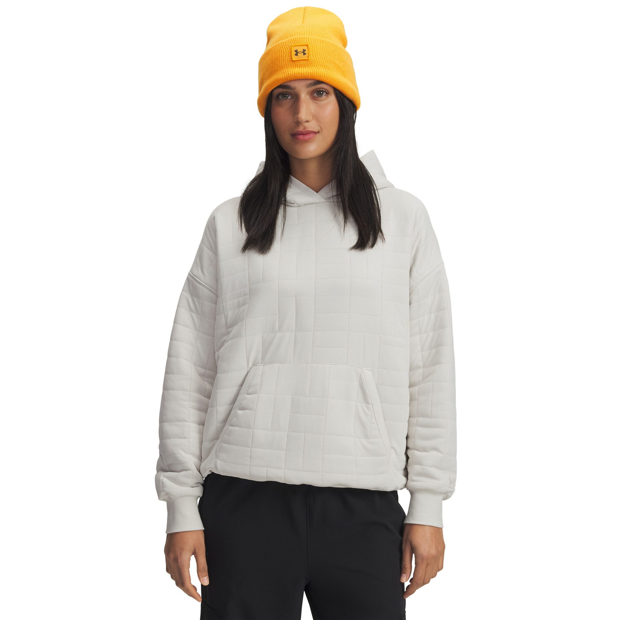 Under Armour® Kapuzenpullover Under Armour Damen Kapuzenpullover Unstoppable Fleece Text 6003655