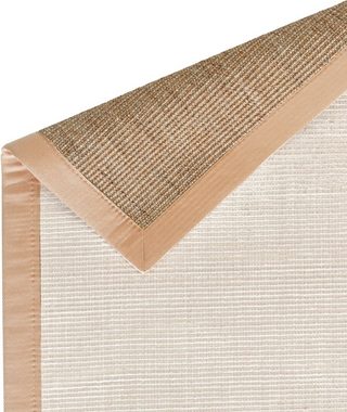 Sisalteppich Mara S2 mit Bordüre, Dekowe, rechteckig, Höhe: 5 mm, Flachgewebe, Material: 100% Sisal, Wohnzimmer