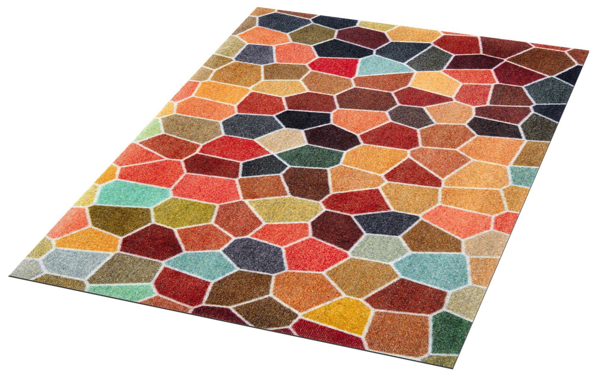 Teppich Splendour, wash+dry by Kleen-Tex, rechteckig, Höhe: 9 mm