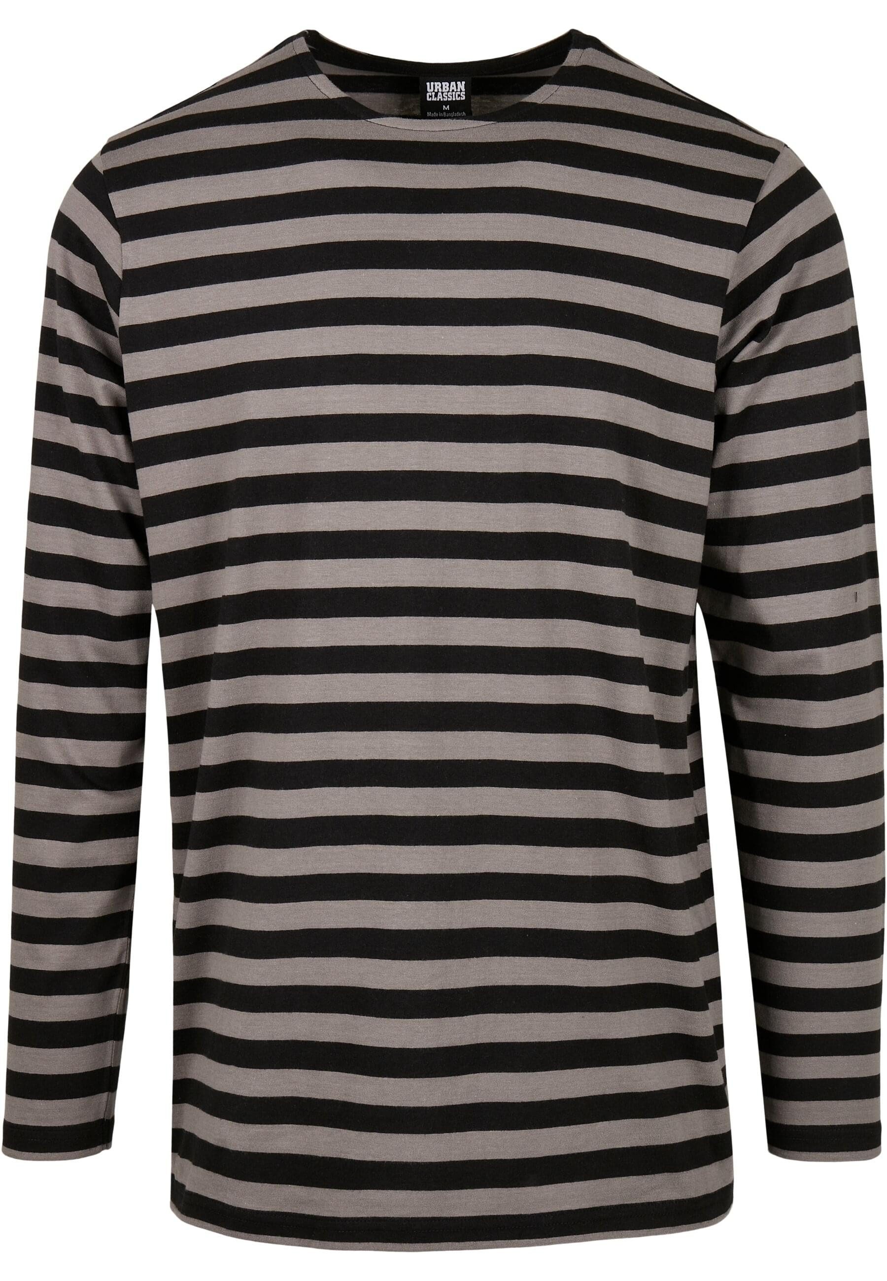 URBAN CLASSICS Langarmshirt Urban Classics Herren Regular Stripe LS (1-tlg)