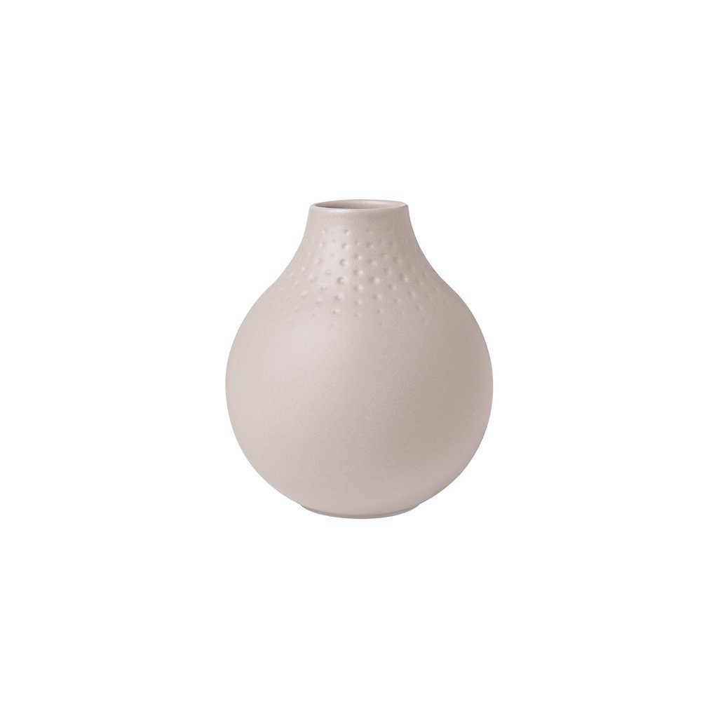 St) beige Boch Villeroy 12 Dekovase (1 Perle Manufacture Collier & 11 Vase, cm, x