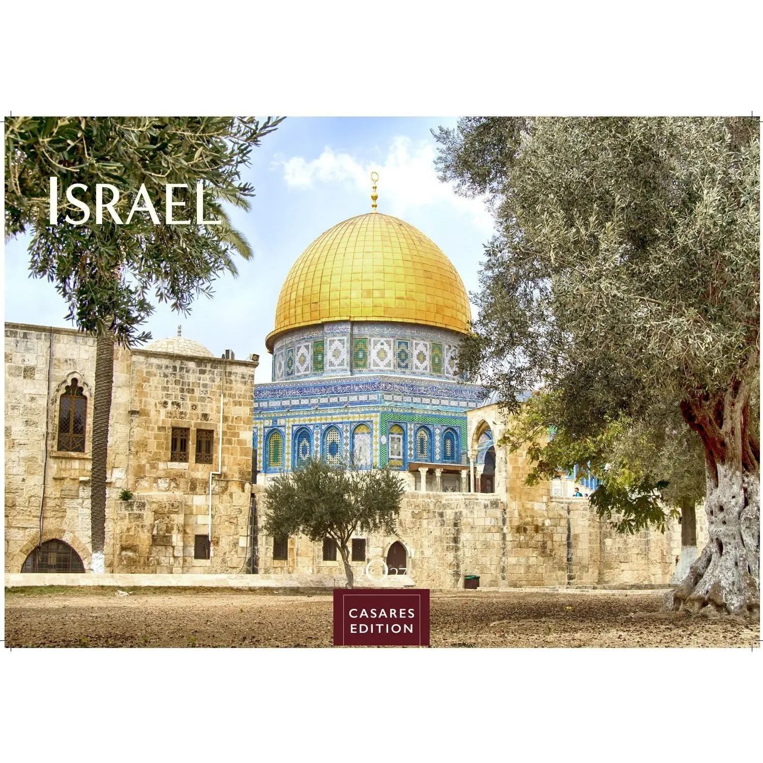 Wandkalender Israel Kalender 2027 - Wandkalender, Fotokalender Orient 24x35cm -...