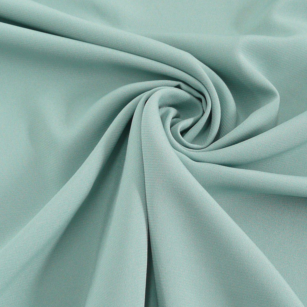 SCHÖNER LEBEN. Stoff Royal Micro Satin Stoff Meterware mint 140cm