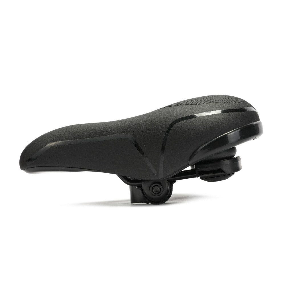 POPOLIC Fahrradsattel Fahrradsattel ergonomischer Sitz Gel Memory Foam Universal Unisex (1-tlg., Geeignet für alle Arten von Fahrrädern), Doppelkugel-Komfort-El – Bild 4 von 5