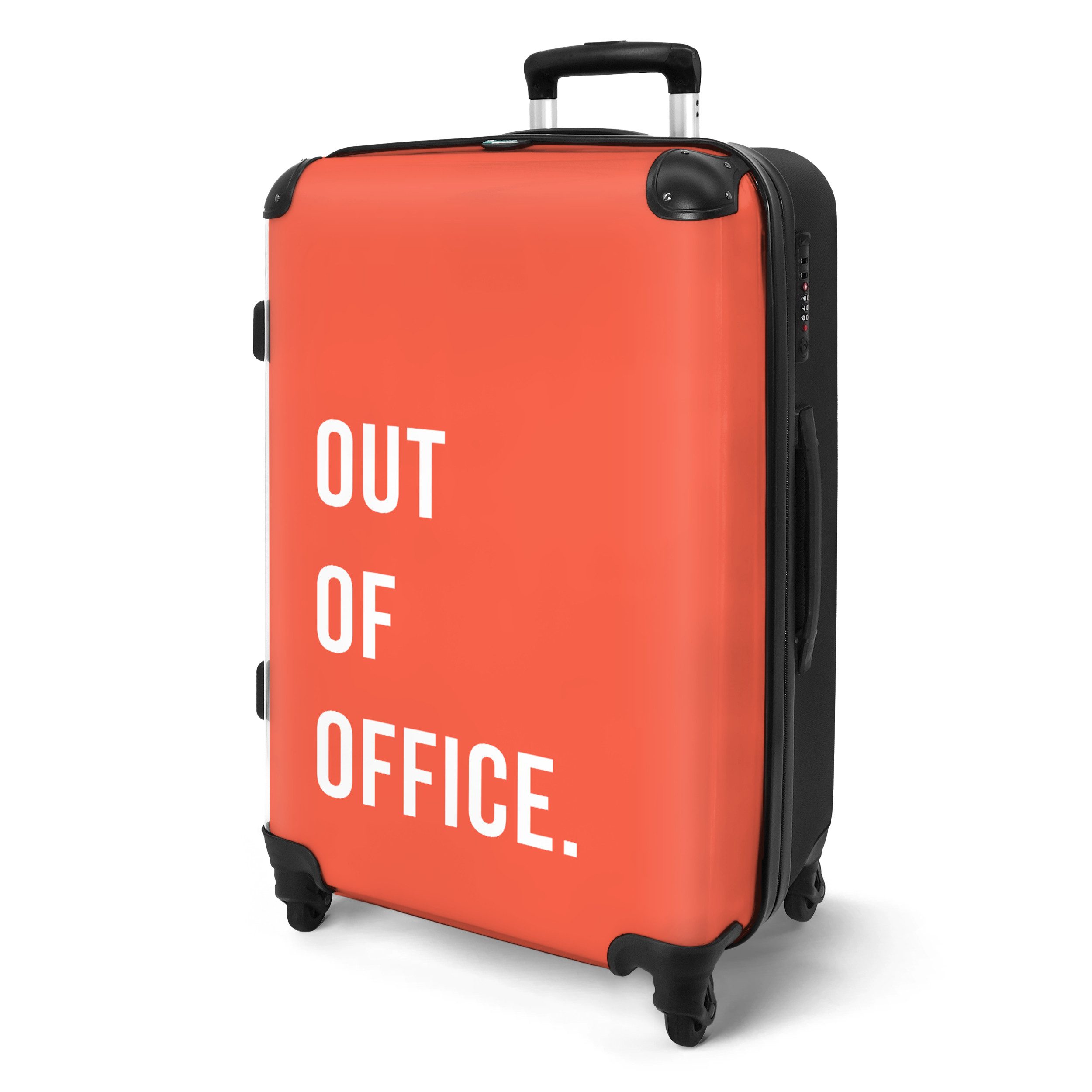 NoBoringSuitcases.com© Hartschalen-Trolley Zitate - Außer Dienst günstig online kaufen