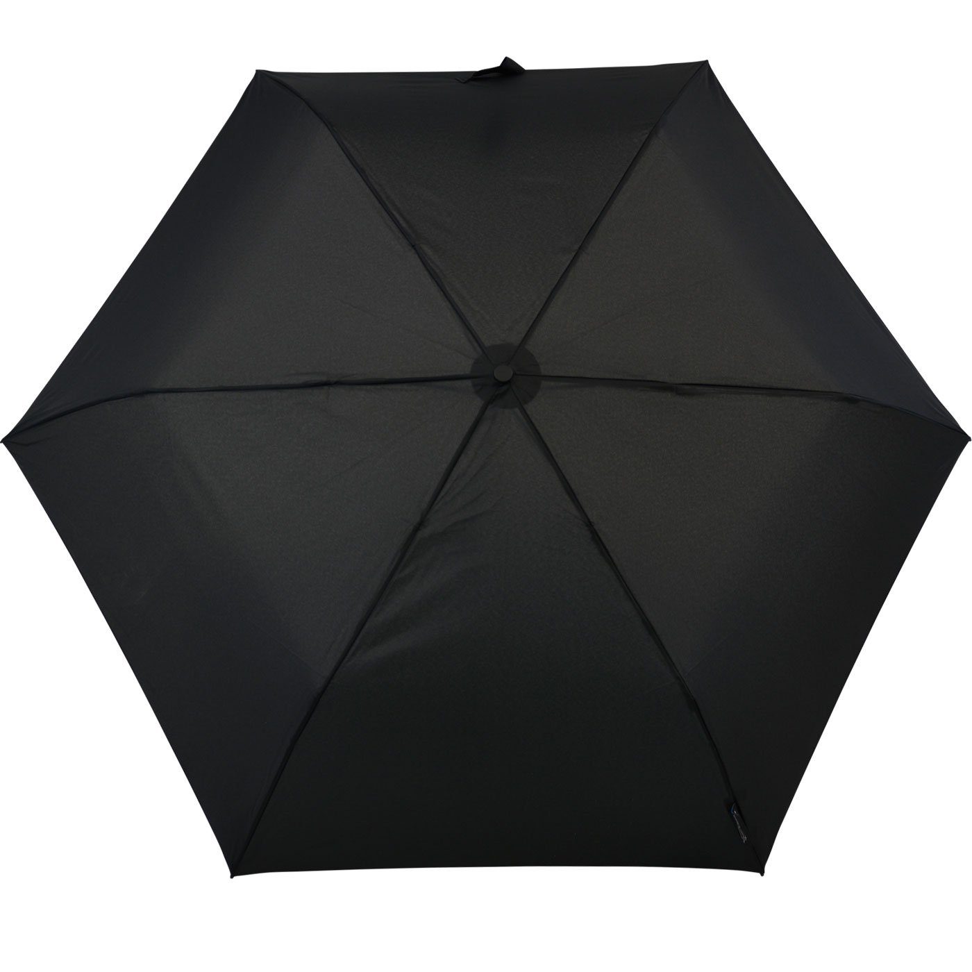 Impliva Taschenregenschirm ist belasten TravelLight zu leichter immer extrem dieses ohne Gramm 105 Leichtgewicht Mini-Schirm, schwarz dabei
