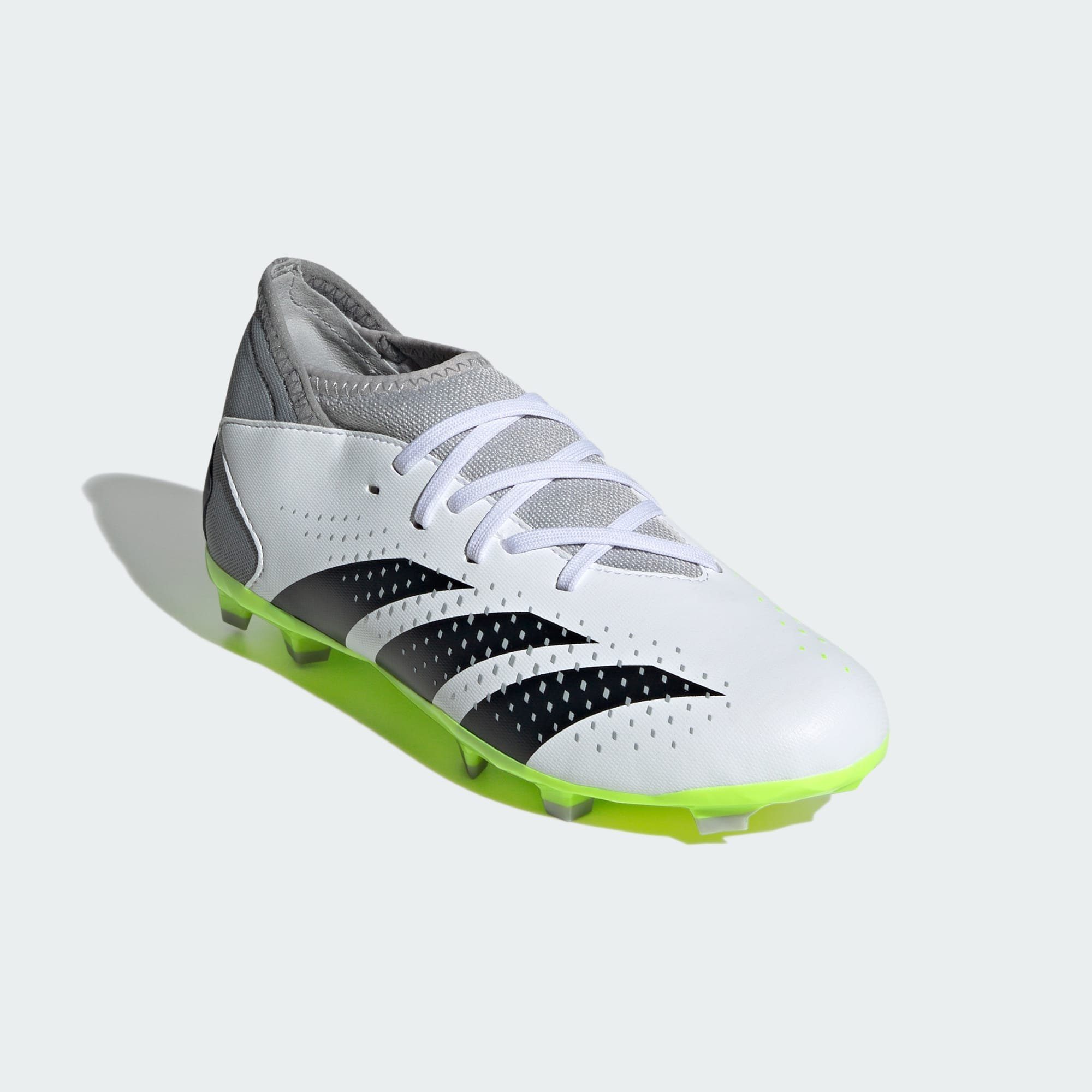 / adidas FUSSBALLSCHUH / Core Black FG PREDATOR Lemon Cloud Performance White Fußballschuh Lucid ACCURACY.3