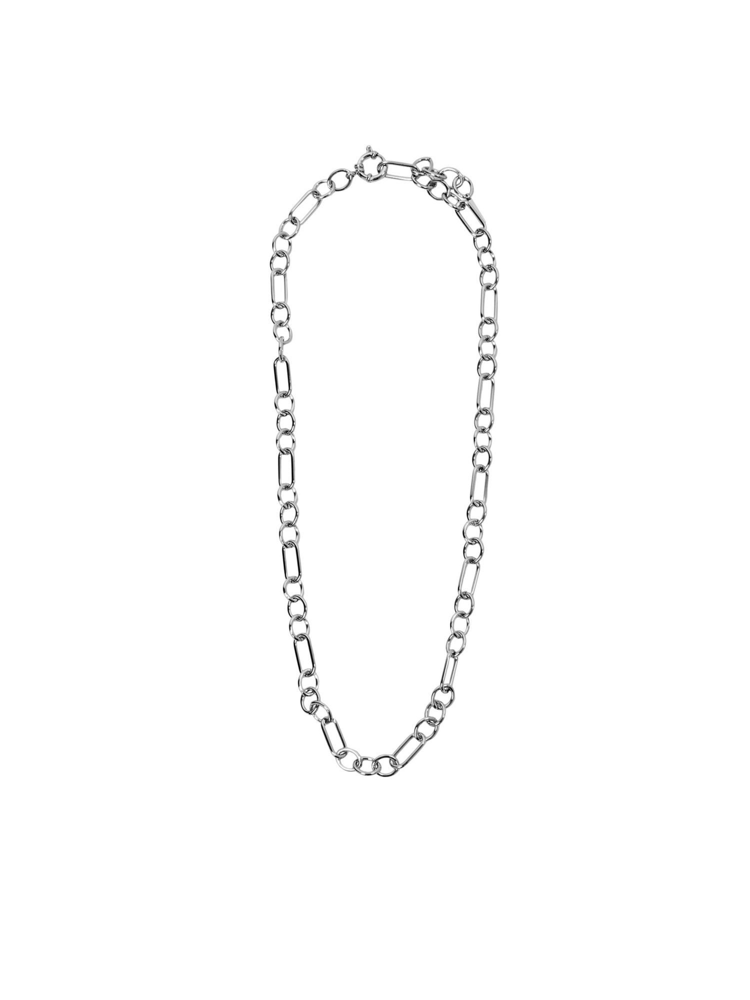 Esprit Kette mit Anhänger Halskette aus Kettengliedern, Edelstahl,  Gefertigt aus hochwertiger Edelstahllegierung