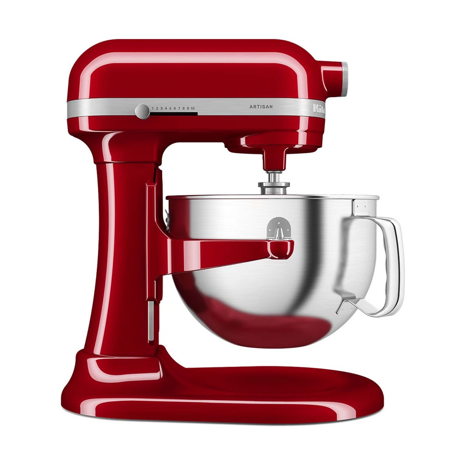 KitchenAid Küchenmaschine 5KSM60SPXE, 2 silberbeschichtete Rührwekzeuge, Planetenrührwerk, Robustes Gehäuse