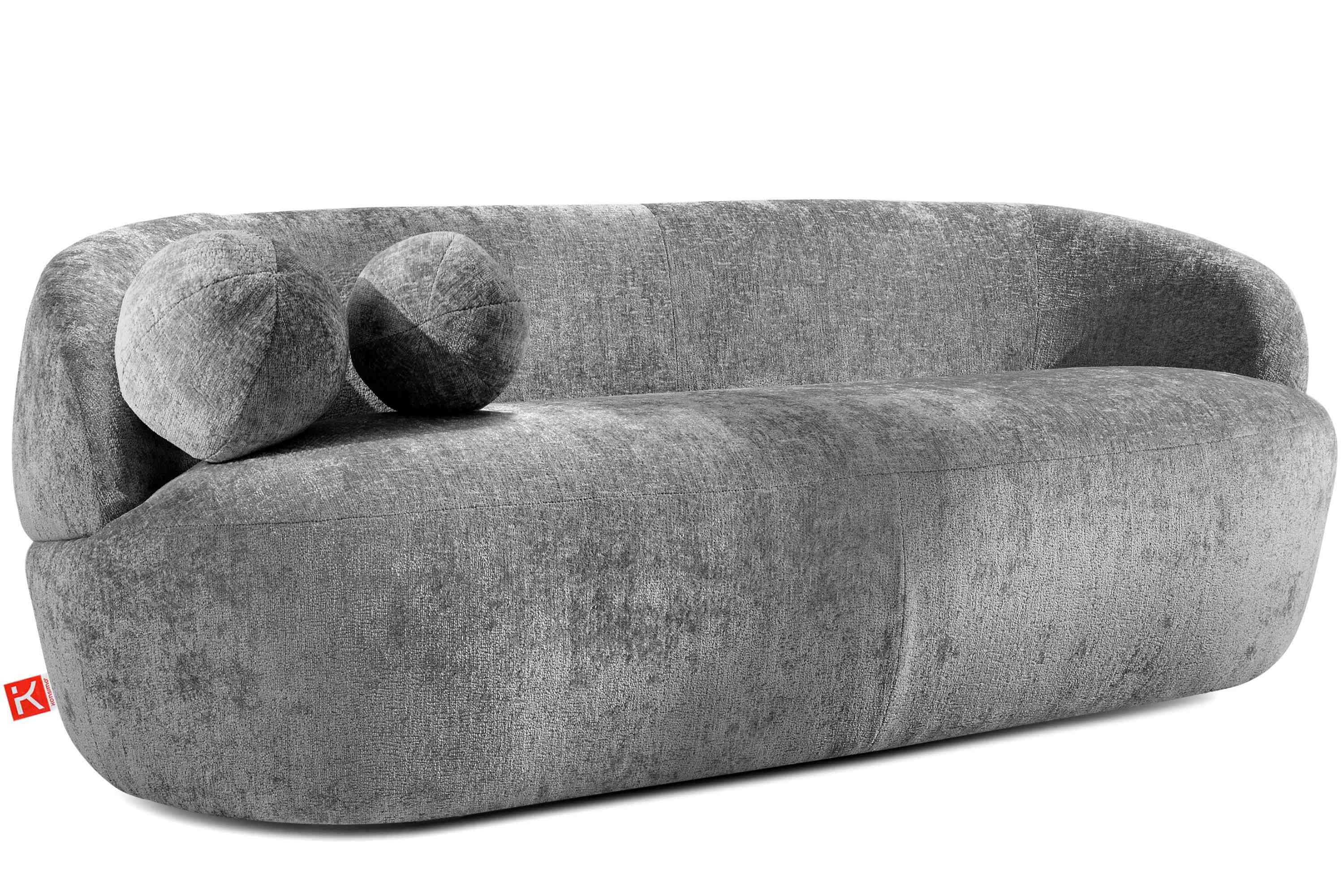 KONSIMO® 3-Sitzer NELUM Sofa, Modern, organische günstig online kaufen
