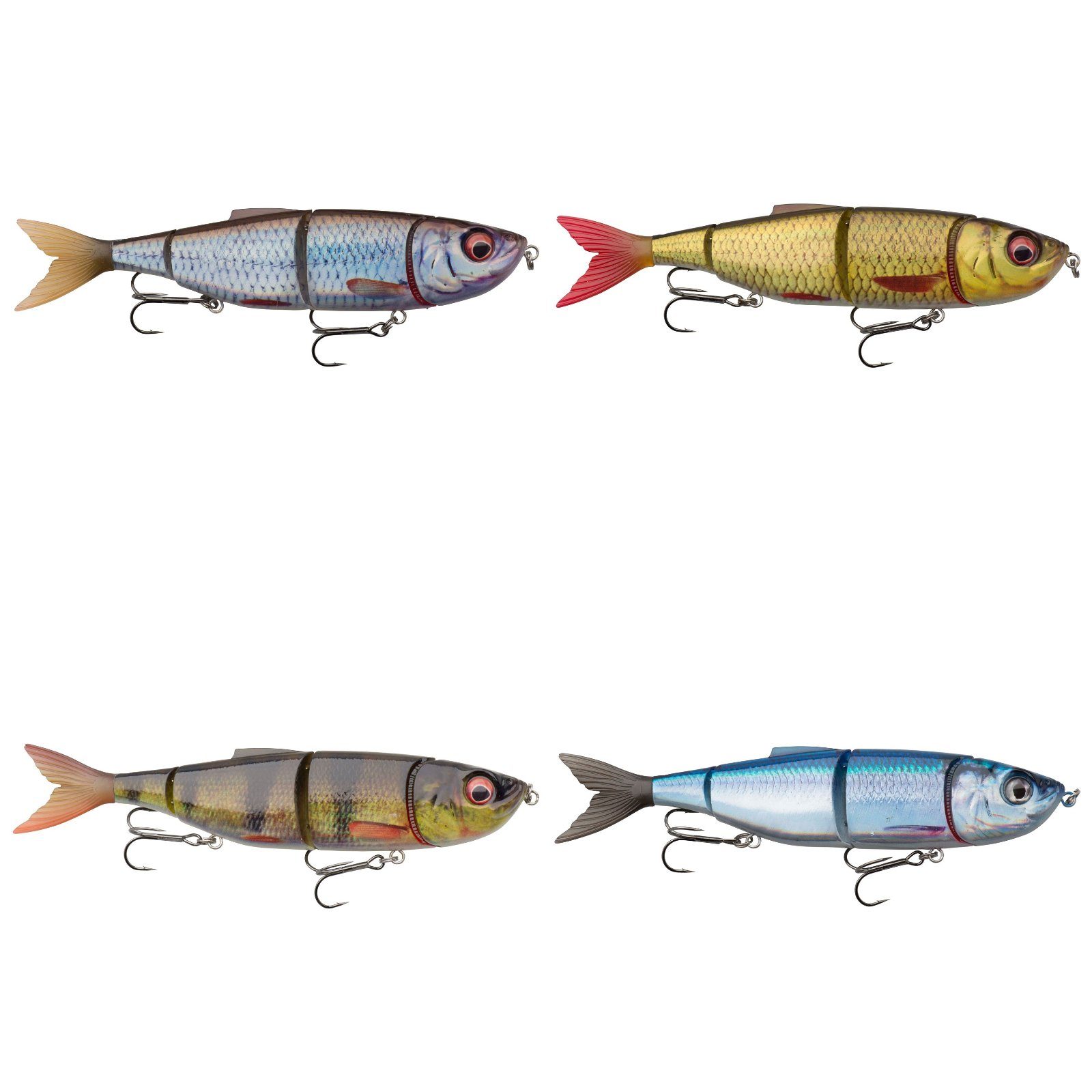 Savage Gear Kunstköder, Savage Gear 4 Play V2 Swim & Jerk 13,5cm SS Perch Swimbait Jerkbait