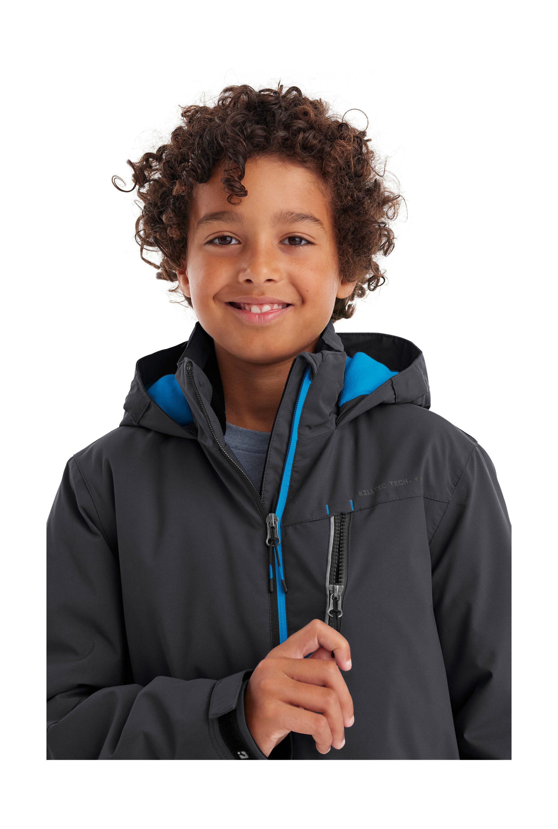 Killtec Outdoorjacke KOW 159 BYS JCKT Wasser- und winddichte Kids Winterjacke mit Fleece-Futter – Bild 4 von 5
