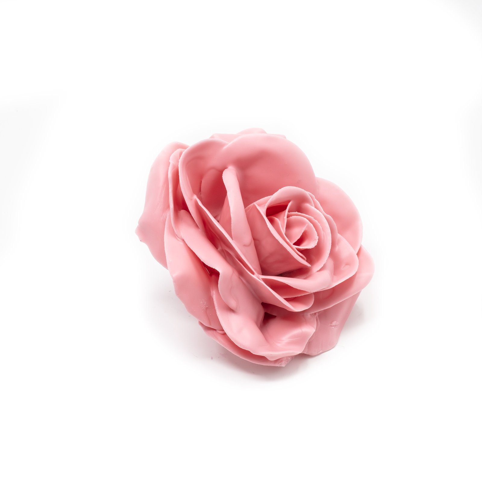 Trockenblume 10er-Set Wachsrose - Pink Soft, Primera, Höhe 20 cm