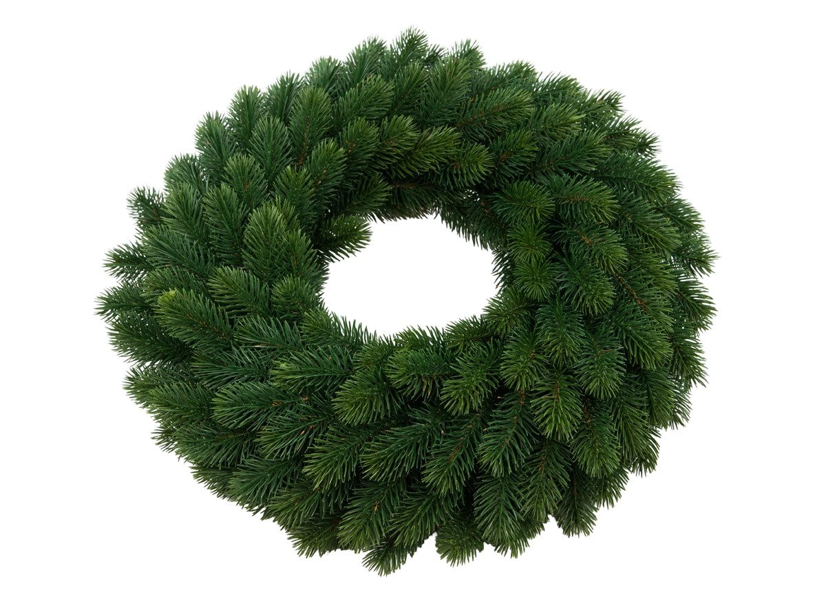 Kunstkranz Edel Tannenkranz rund gebunden PF runde Kunststoffnadeln künstli günstig online kaufen