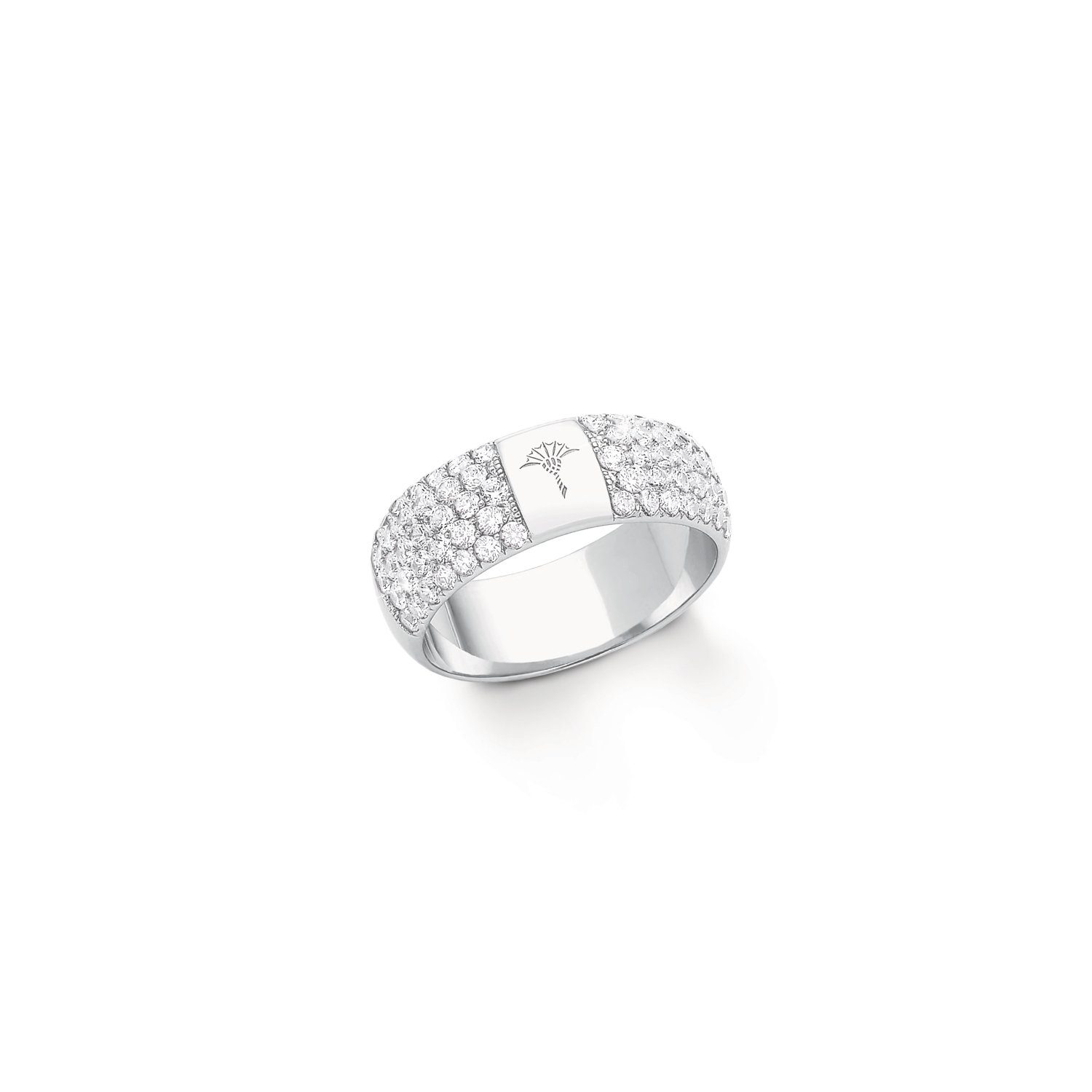 JOOP! Silberring für Damen, 925 Sterling Silber, Zirkonia synth. (Ring, 1-tlg)