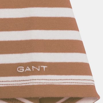 Gant T-Shirt 4203432 Damen T-Shirt Rundhals gestreift 1x1 Rib Stripe