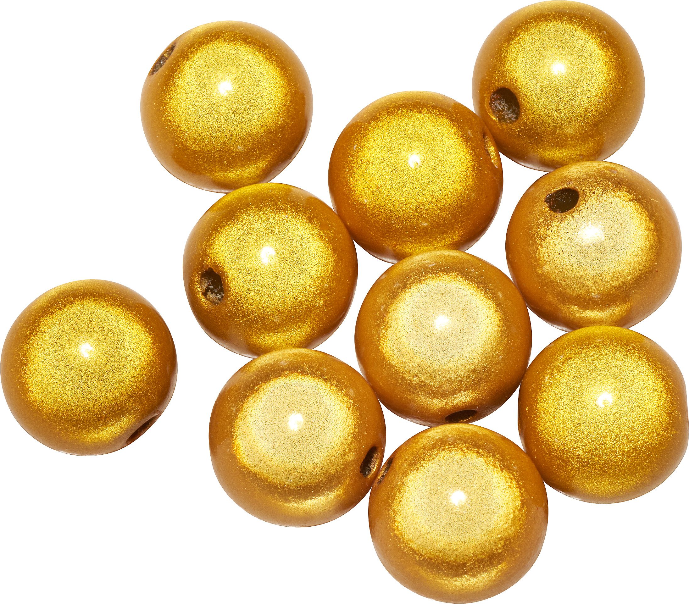 Pracht Bastelperlen Miracle Beads, Ø 10 mm, (10-tlg), 10 Stück