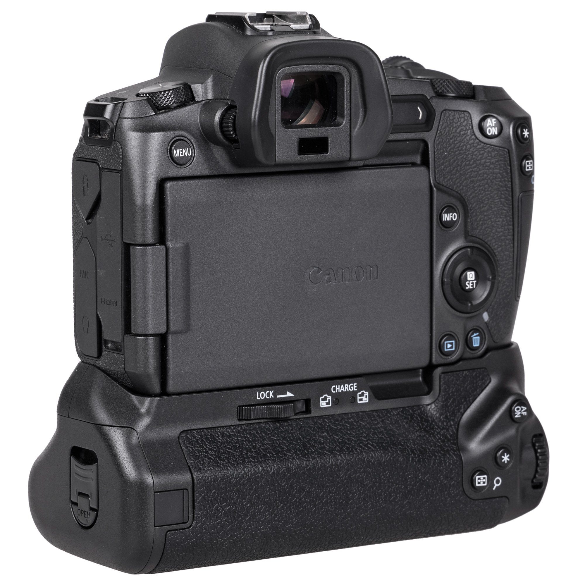ayex Batteriegriff für Canon EOS-R Ra + 2x LP-E6N Akkus wie BG-E22 Optimal für Hochformat
