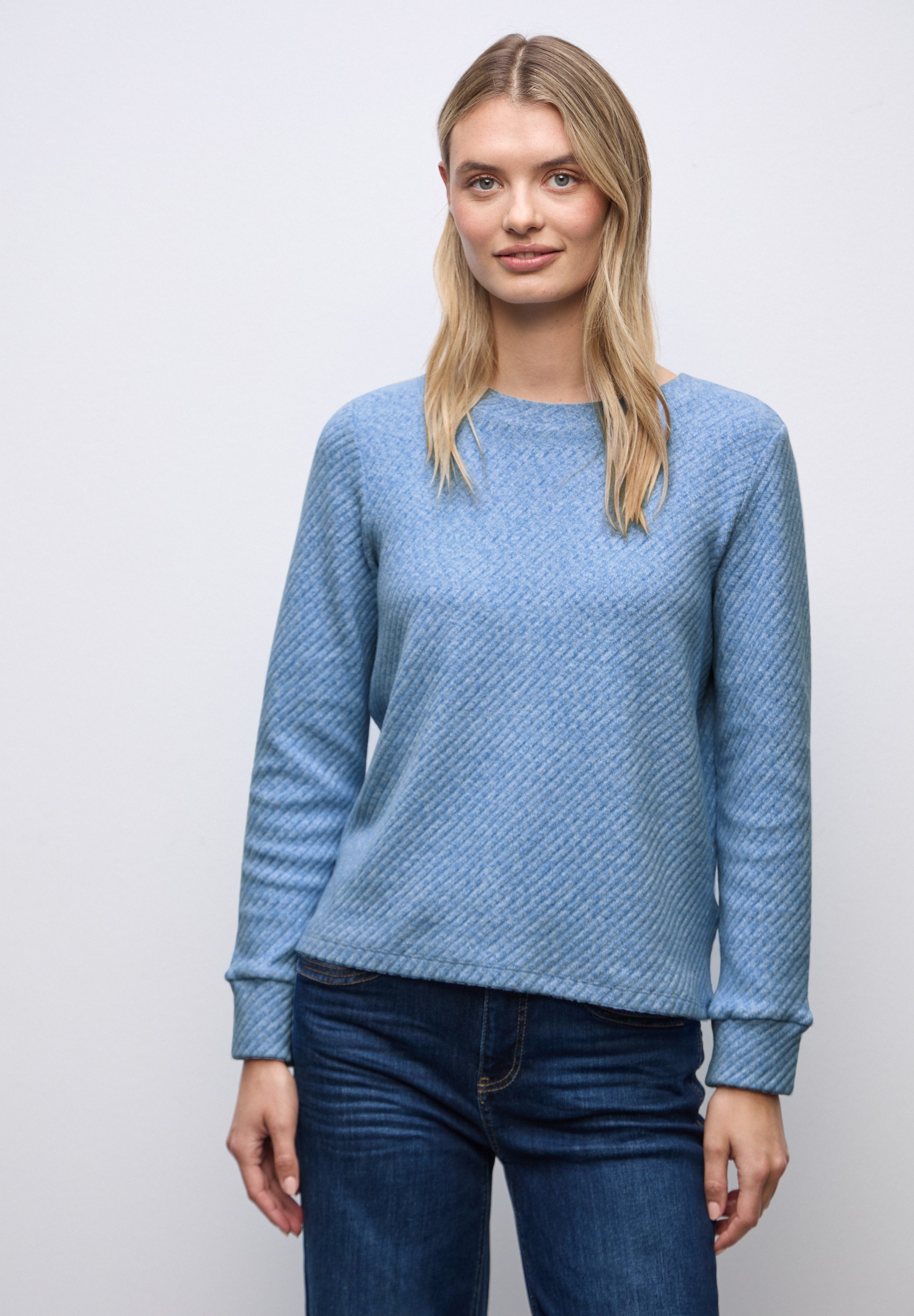 STREET ONE Langarmshirt soft und weich günstig online kaufen