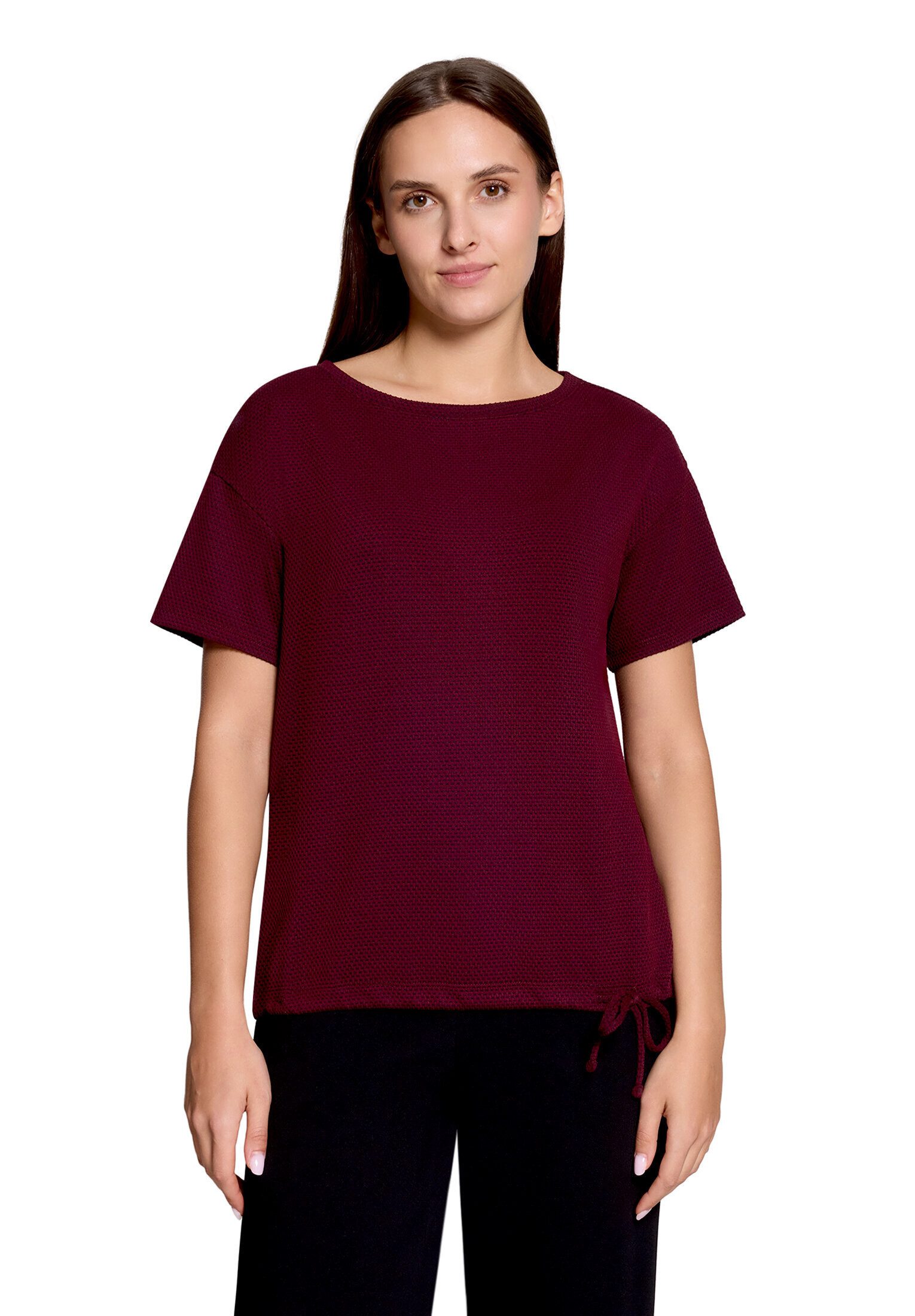 Betty Barclay Kurzarmshirt Damen mit Tunnelzug (1-tlg)