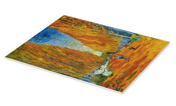 Posterlounge Forex-Bild Vincent van Gogh, L'Allee des Alyscamps, Wohnzimmer Malerei