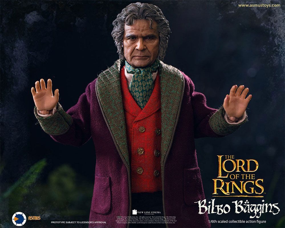 Asmus Collectible Toys Actionfigur Der Herr der Ringe (The Lord Of The Rings) 1/6 Bilbo Baggins 20 cm Act