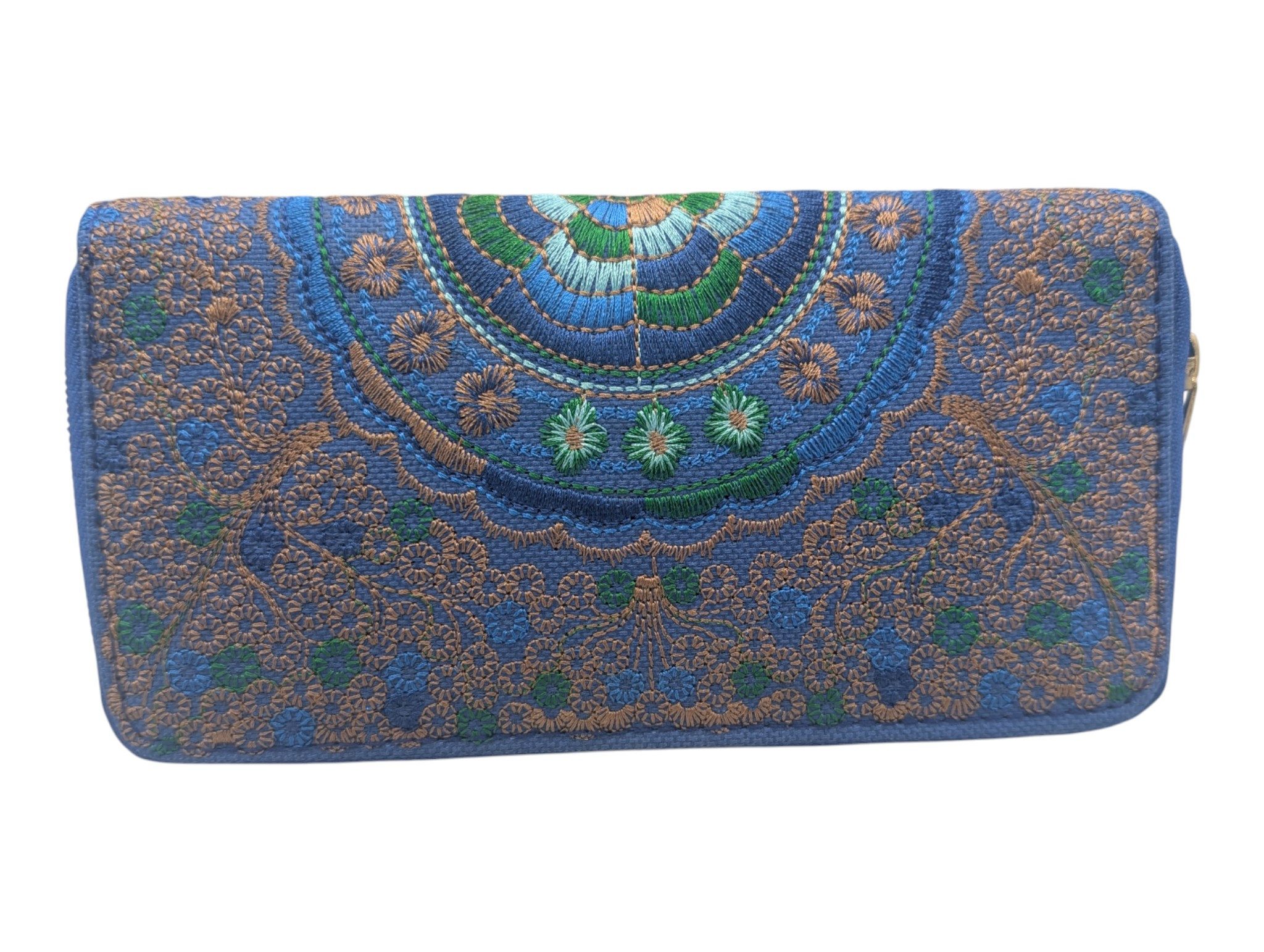 Geldbörse Blumen Mandala aufwendig Bestickter Geldbeutel Eleganz in drei Fa günstig online kaufen