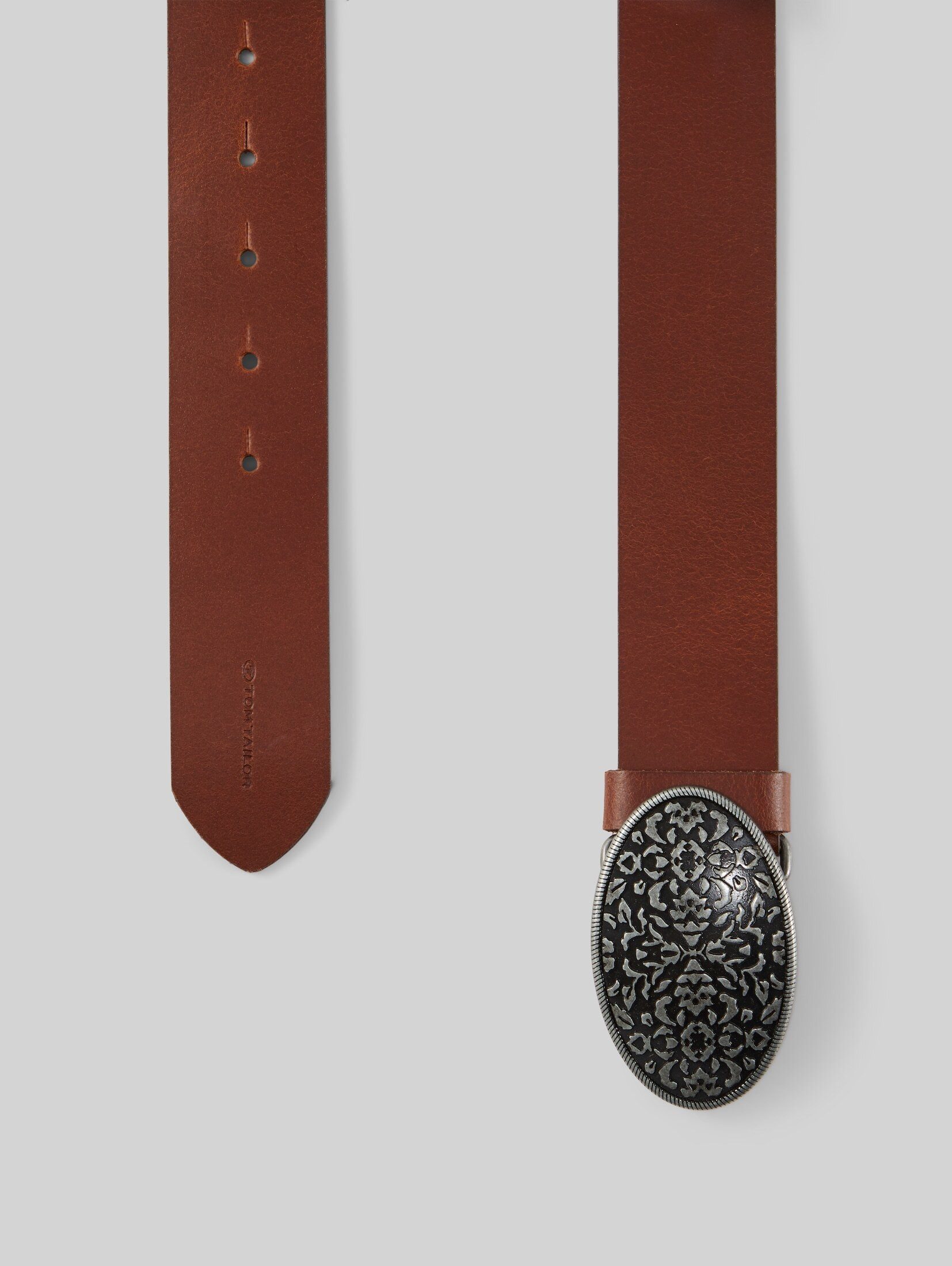 TOM TAILOR Ledergürtel Belts TTTAYLOR Ledergürtel mit Koppelschließe