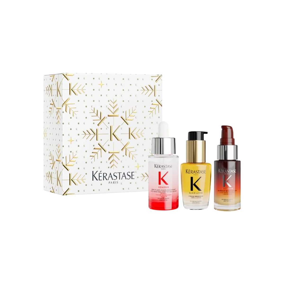 Kérastase Haarpflege-Set Kérastase Mini Trio XMas Set, 3-tlg.