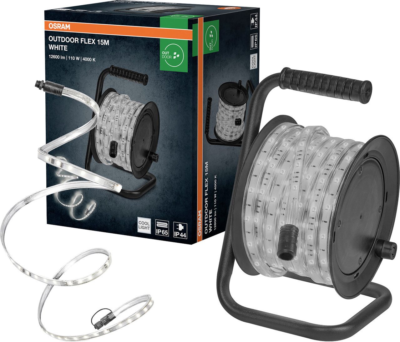 Osram LED-Streifen Osram LED-Streifen Outdoor Flex 15 m 100 W, Nicht dimmbar ohne Bewegungsmelder