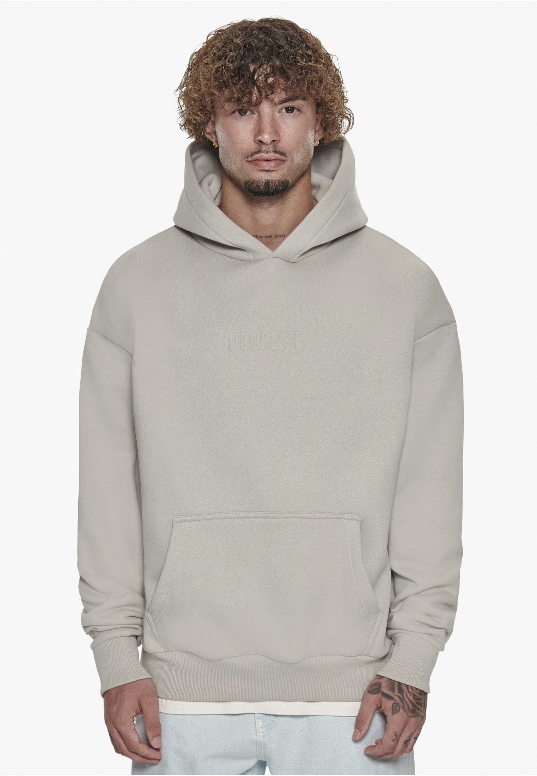 Dropsize Kapuzensweatshirt Dropsize Herren Dropsize Heavy Oversize Center HD Hoodie (1-tlg)