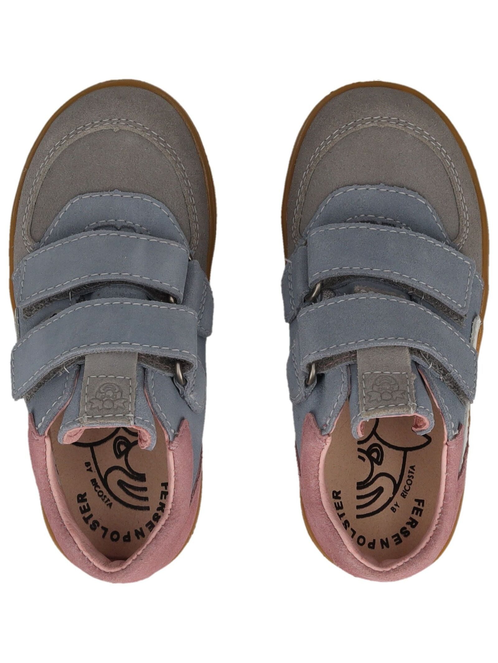 Pepino Halbschuhe Veloursleder Klettschuh