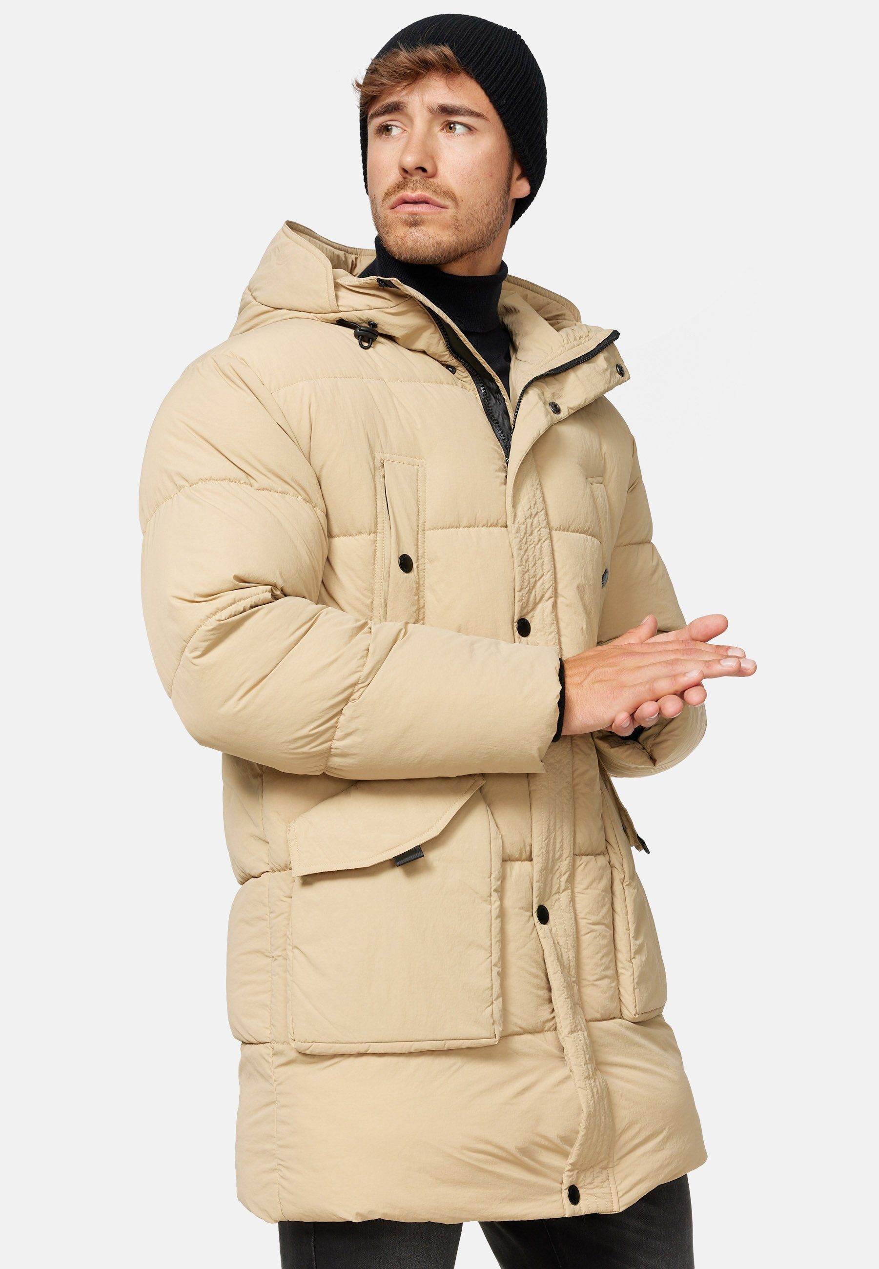 Indicode Winterjacke Herren Dexter Jacke Winter Herrenjacke