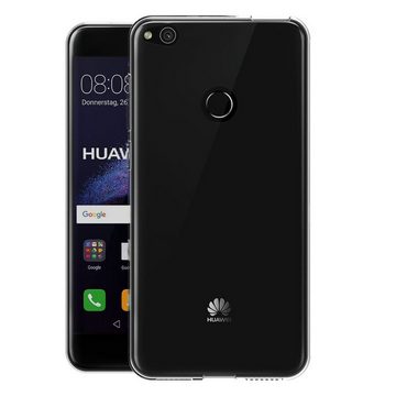 König Design Handyhülle Huawei P8 Lite 2017, Huawei P8 Lite 2017 Handyhülle Ultra Dünn Bumper Backcover Transparent