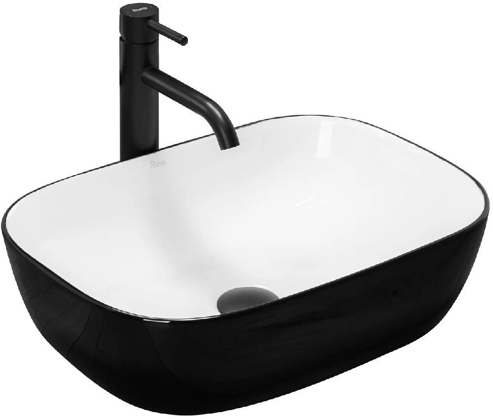 GTM Design Aufsatzwaschbecken BELINDA Modern Waschbeckenm günstig online kaufen