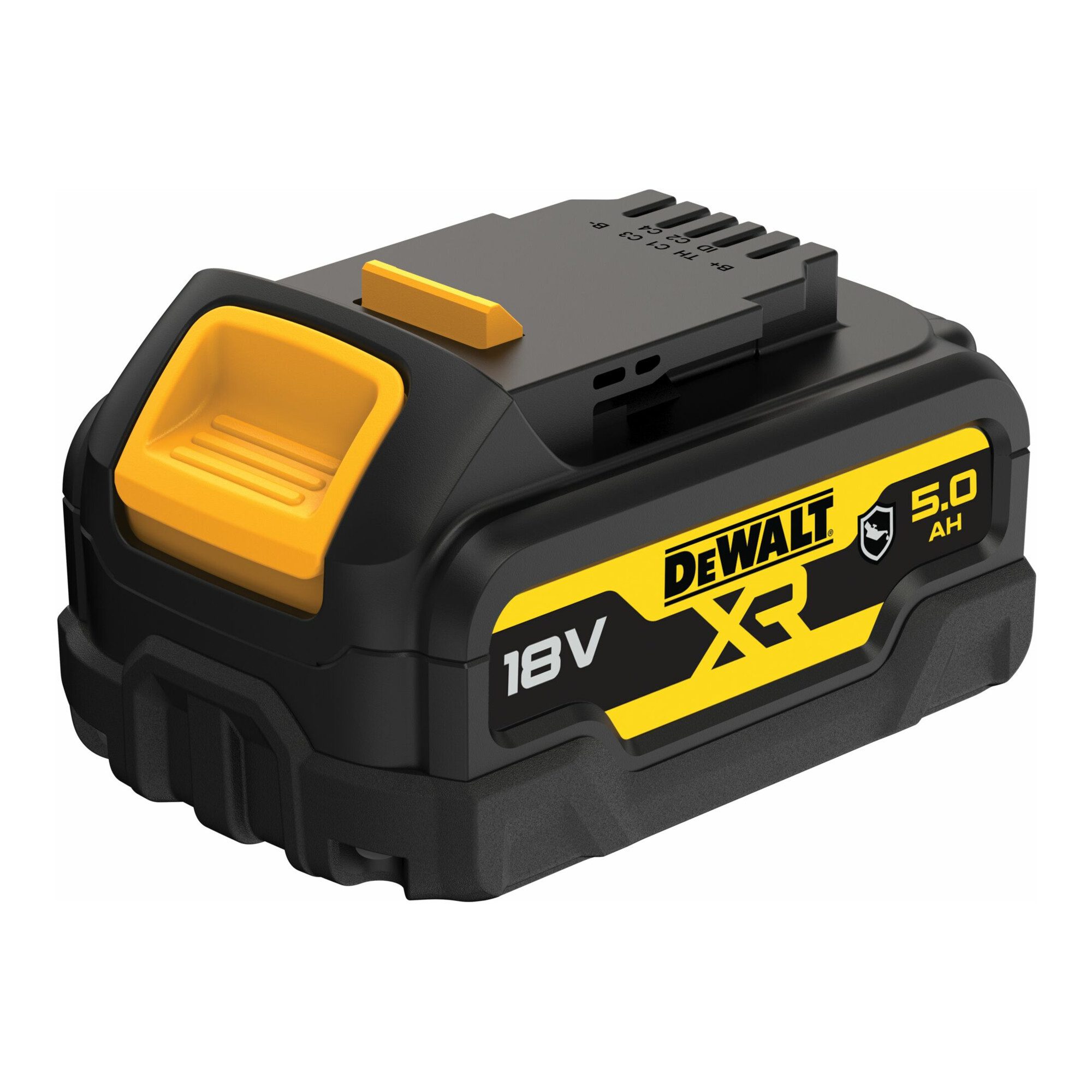 DeWalt DEWALT 18 Volt / 5 Ah XR Ersatz-Akku mit speziellem Gehäuseschutz gege Akkupacks
