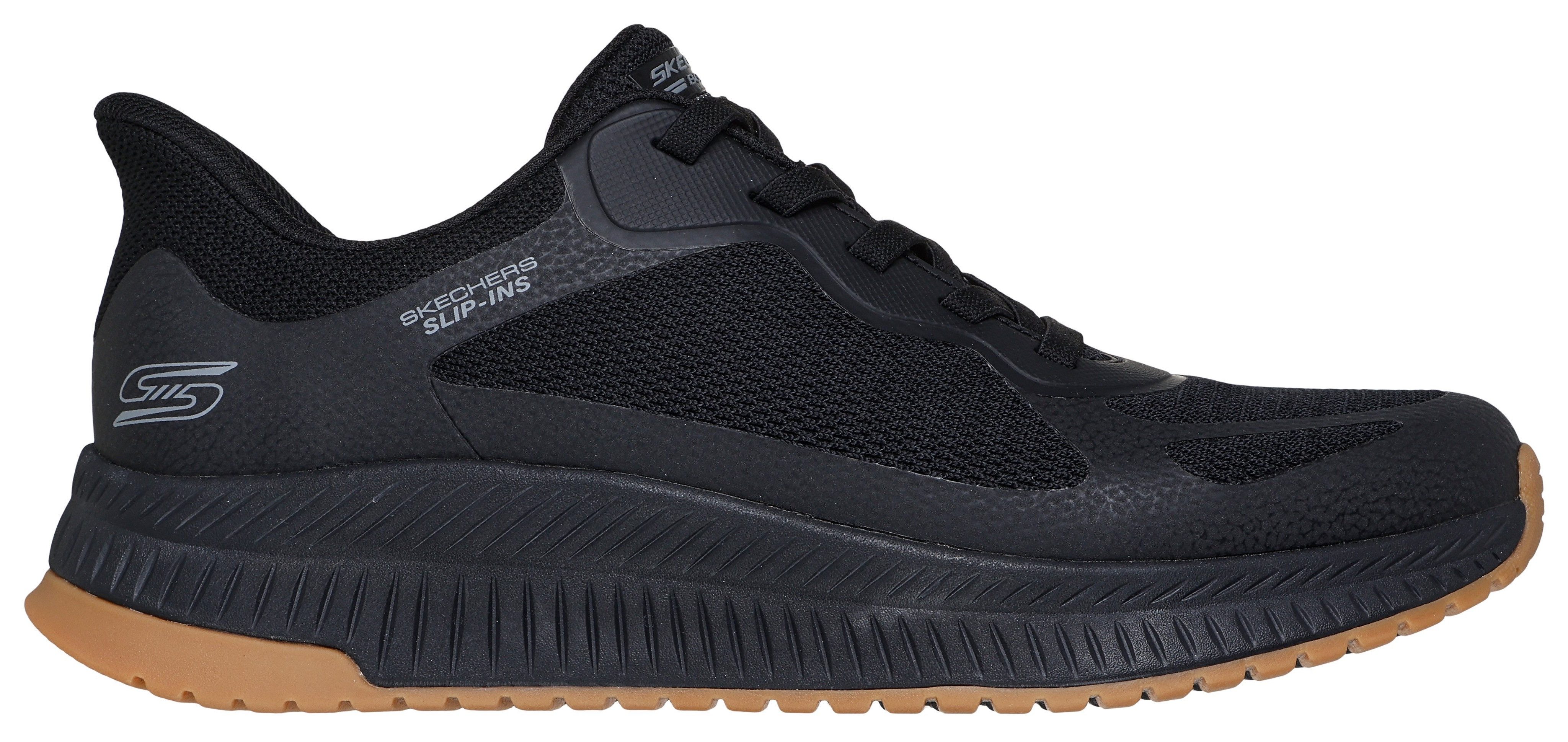 Skechers BOBS SQUAD 4 Slip-On Sneaker Trainingsschuh, Sneaker, Schnürschuh zum einfachen Schlupfen
