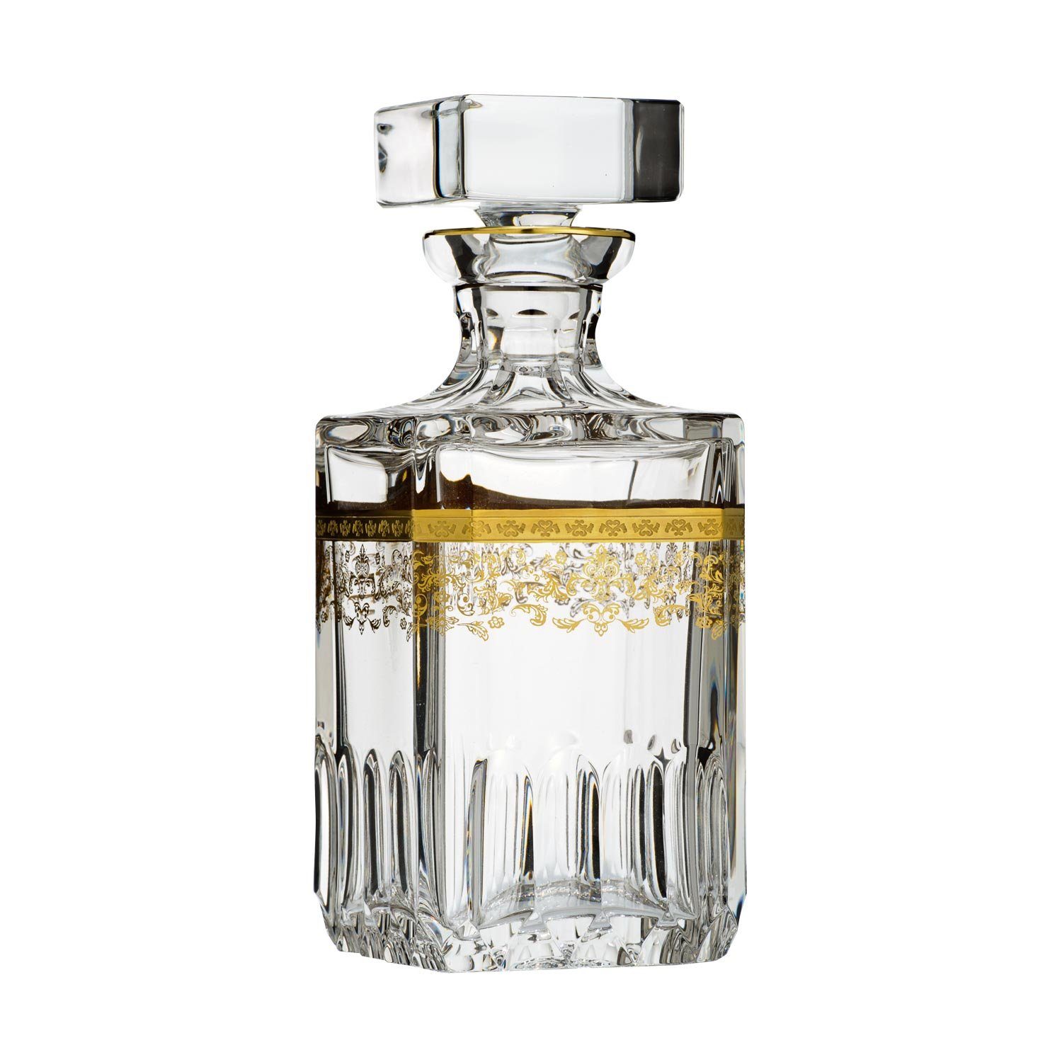 Karaffe Whiskykaraffe Princess clear (25 cm) - Kristallglas mundgeblasen · ink